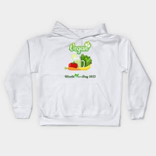 "I'm So fresh" Vegan day 2022 Kids Hoodie